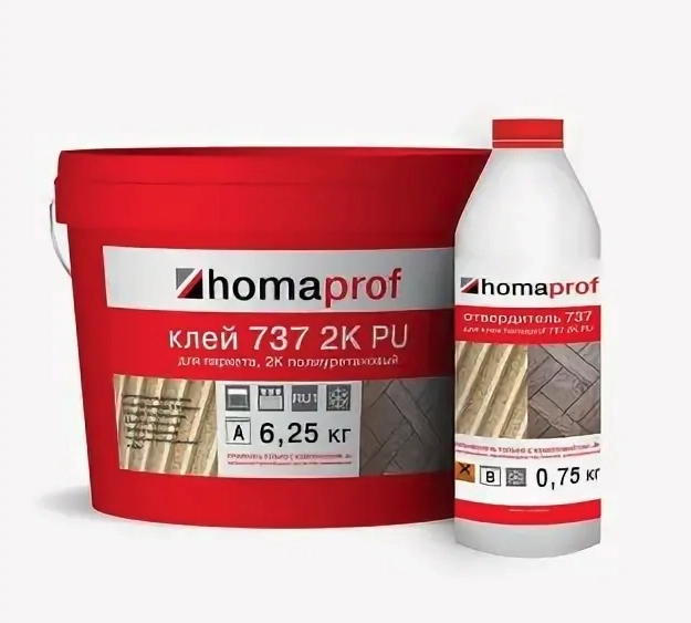 Клей HOMAPROF 737 2K PU 7кг